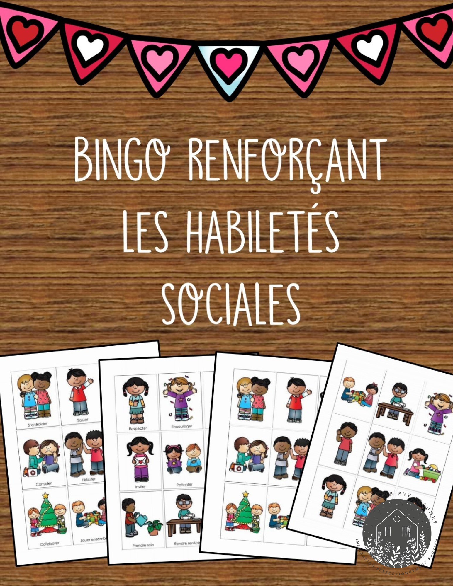 Bingo renforçant les habiletés sociales