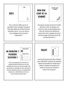 Cahier de voyage pour les 4-10 ans