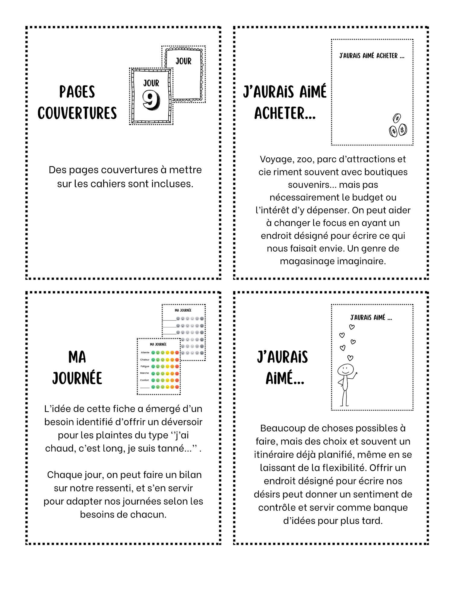 Cahier de voyage pour les 4-10 ans