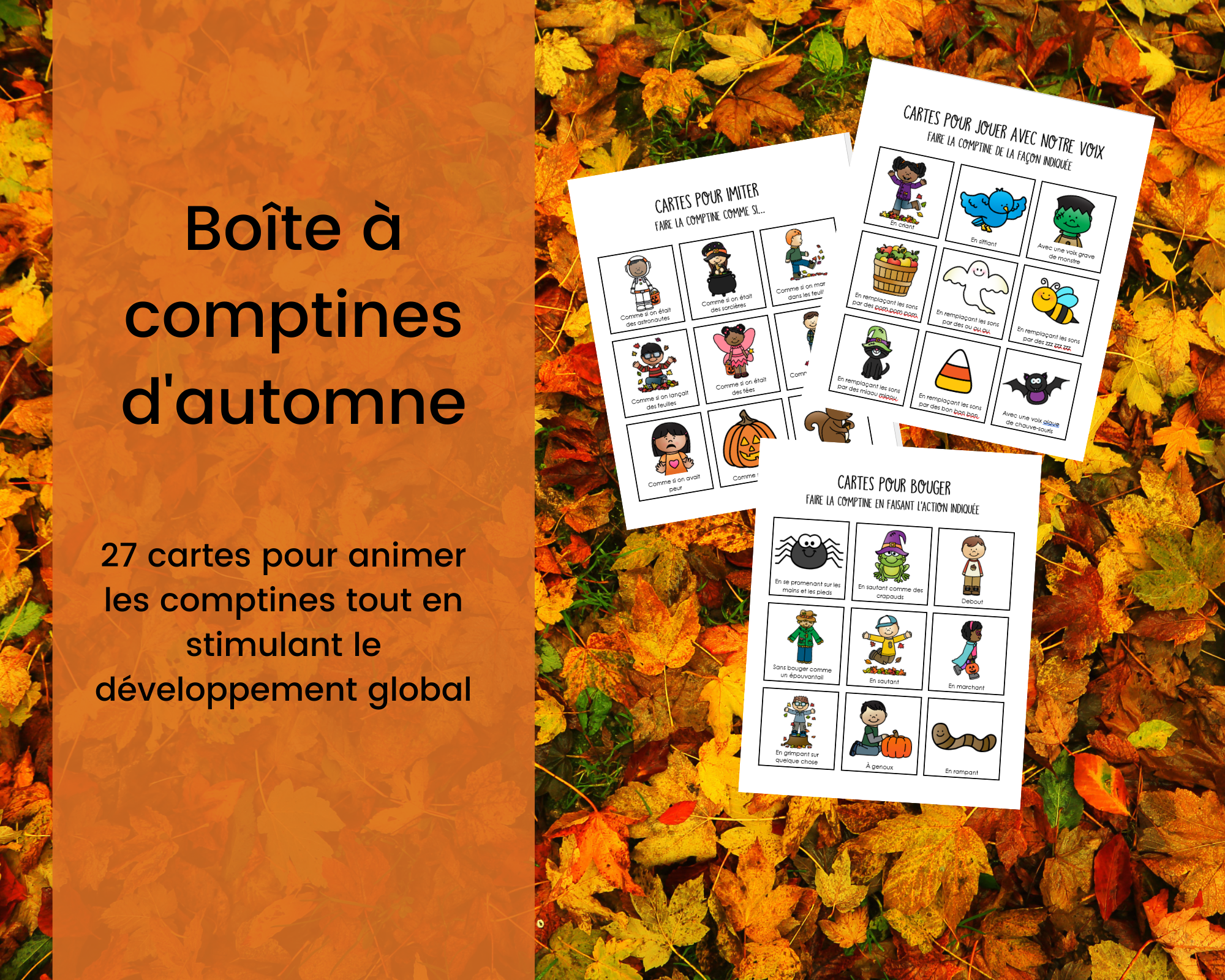 Boîte à comptines d'automne